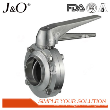 Best Popular Sanitary Weld Butterfly Valve with Stainless Steel Handle